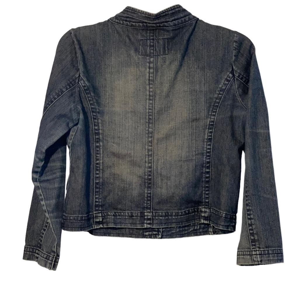 Levi Strauss Signature ladies button up denim jacket. Size Large EUC - Picture 4 of 6